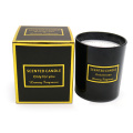 Luxury Scented Black Glass Candle